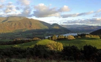 Skiddaw, Ullock Pike and Dodd Fell seen from Sale Fell