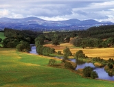 River Eden flowing through farmland