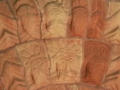 Great Salkeld Church porch, detail