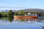 Motor launch on Windermere