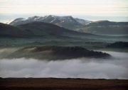 Blencathra with mist